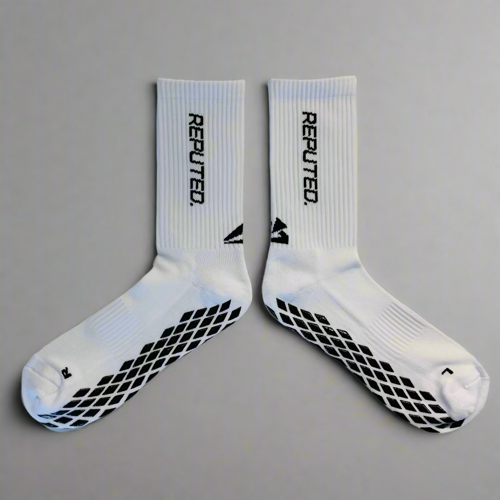 REPUTED GRIP SOCKS - WHITE