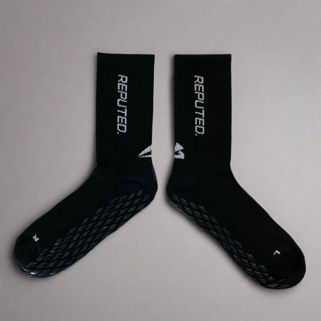 REPUTED GRIP SOCKS - BLACK